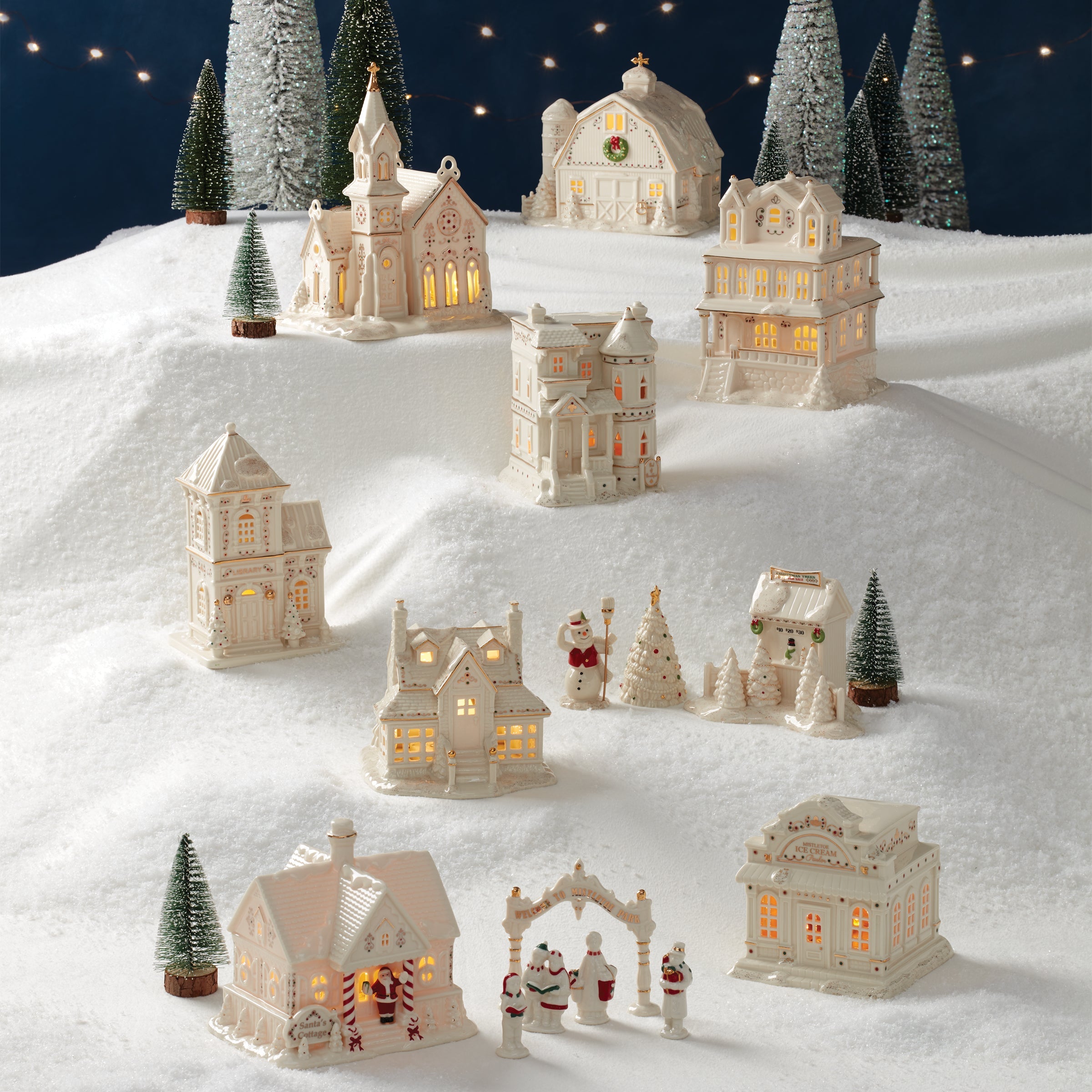 Mistletoe Park Ice Cream Parlor
